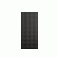 STELLAMEUBLES Meuble haut LUXOR BLACK – 35x75 cm, 1 porte - 3667335115204