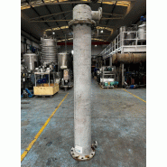 Échangeur thermique tubulaire en fer d'occasion - 26 m² - Référence : C9204