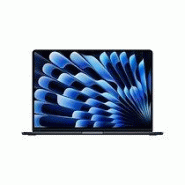 Apple MacBook Air Apple M M4 Ordinateur portable 38,9 cm (15.3") 24 Go 512 Go SSD Wi-Fi 6E (802.11ax) macOS Sequoia Marine Apple MacBook Air Apple M M4 Ordinateur portable 38,9 cm (15.3") 24 Go 512 Go SSD Wi-Fi 6E (802.11ax) macOS Sequoia Marine