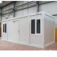 Bungalow de chantier empilable, déplaçable  oc6000.1 pour salle de réunion, espace de travail - module-t