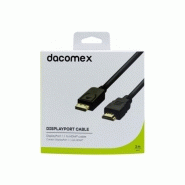 Dacomex cordon displayport 1.1 vers hdmi - 2 m 199036