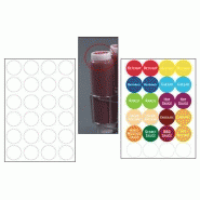 Etiquettes ffo-061 ffo-062 pour distributeur de sauce fifo_0