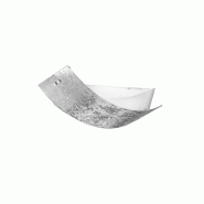 Gea Luce Camilla - Plafonnier Argenté 3Xe14 Max 3X28W Ip20 - Applique Moderne 43X30Cm - argenté 8000000074027