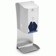 Lioninox Distributeur inox gel hydroalcoolique 192x145x450 mm - 3701637618411 Lioninox Distributeur inox gel hydroalcoolique 192x145x450 mm - 3701637618411