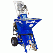Machine à projeter à malaxage MIXPRO 28 - 3 kW ragréage complète - EUROMAIR - 30718 Machine à projeter à malaxage MIXPRO 28 - 3 kW ragréage complète - EUROMAIR - 30718