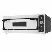 MBH - MAQUINARIA BAR HOSTELERIA Four à pizza électrique professionnel inox pour 4 pizzas de 32 cm. Four à pizza professionnel pour restaurant, pizz