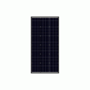 Panneau solaire monocristallin Alcapower 160 W - Haut rendement 19 %, dimensions 1230 x 670 x 30 mm, résistant au vent et à la neige - noir 80591749