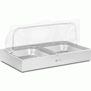 Royal Catering - Vitrine pour buffet - 2 x 4 l - Royal Catering - 535 x 335 x 250 mm - 4062859058430