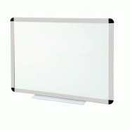 Tableau blanc émaillé – format 600 x 450 mm Cadre anodisé