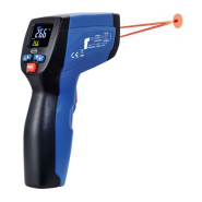 Thermomètre digital - Infrarouge - Double laser - Alarme T° - émissivité réglable - 8827SI