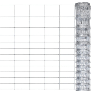 Vidaxl clôture de jardin acier galvanisé 50x1,5 m argenté 149490 Vidaxl clôture de jardin acier galvanisé 50x1,5 m argenté 149490