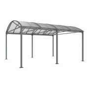 Abri vélos Voûte Surdimensionné - Largeur 5000mm, Hauteur 3010mm, Profondeur 4160mm - Structure en acier galvanisé_0