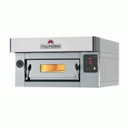 Four à pizza avec finition inox 6 pizzas Ø30 Commandes digitales Italforni Furnotel