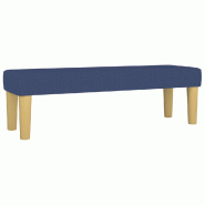 Helloshop26 - Banc banquette meuble chambre salon salle à manger 100 x 30 x 30 cm tissu bleu 02_0010551 - 3000580847764 Helloshop26 - Banc banquette meuble chambre salon salle à manger 100 x 30 x 30 cm tissu bleu 02_0010551 - 3000580847764