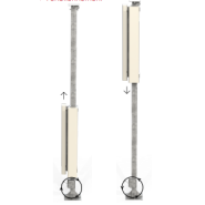 Mât-hiss - solution maintenance antennes 4G - Système anti-chute à câble Mât-hiss - solution maintenance antennes 4G - Système anti-chute à câble