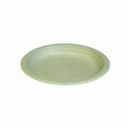 Naturesse Assiettes canne à sucre sans PFAS ø 18 x 1,6 cm (500 unités) - N151.N Naturesse Assiettes canne à sucre sans PFAS ø 18 x 1,6 cm (500 unités) - N151.N
