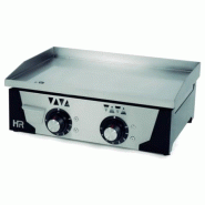 Plancha électrique professionnelle monophasé plaque 15mm en acier r... - PPLCE6100RT
