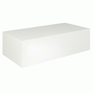 Podium pour mannequins Vertigo blanc 90x45x25cm