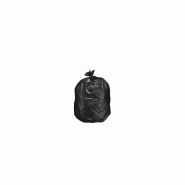 Promosac Sac Poubelle 100L Noir 55µ - Haute Résistance - Carton de 200 (10x20 sacs) - 3221170004064