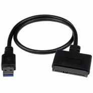 StarTech Adaptateur USB 3.1 (10 Gb/s) pour disque dur SATA