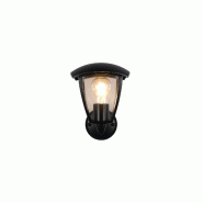 Applique murale extérieure noire mat culot E27 IP44 fonte d'aluminium - Trio - Venta - noir 4017807648126
