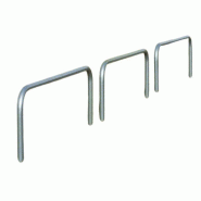 Arceaux pour espaces verts - Galvanisé et Vert - 180 cm x 65 cm Arceaux pour espaces verts - Galvanisé et Vert - 180 cm x 65 cm