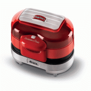ARIETE Machine à hamburgers - Party Time - 00C020500AR0 - rouge multi-matériau 205R
