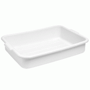 Bac alimentaire multi-usage 54x39x12,7cm blanc
