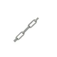 Chaîne longue droite 6 mm acier zingué 25 m chapuis 995/6mmz - 842091 Chaîne longue droite 6 mm acier zingué 25 m chapuis 995/6mmz - 842091