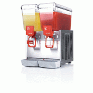 Distributeur de boissons froides 2x12 litres deluxe UGOLINI - p: pompe a effet fontaine