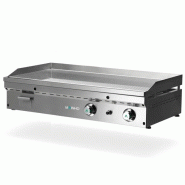 Fry-Top à gaz FULL-CROM rainurée en CHROME - L1200 | Mainho - FCRR120