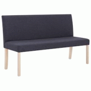 Helloshop26 - Banc banquette 139,5 cm gris foncé polyester 02_0010894 - 3000598947760 Helloshop26 - Banc banquette 139,5 cm gris foncé polyester 02_0010894 - 3000598947760