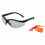 KS Tools Lunettes de protection - Transparente avec bouchons d'oreille - 4042146710388