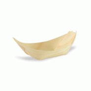 Packnwood FHC - 4000Pcs - Barquette bateau en bois 65x40x20mm - recyclable et élégante - transparent 210BBOIS4 Packnwood FHC - 4000Pcs - Barquette bateau en bois 65x40x20mm - recyclable et élégante - transparent 210BBOIS4