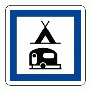 Panneau CE4c - Terrain de camping