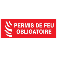 Panneaux adhésifs 330x120 mm prévention incendie - ADPNG-TL09/PFO_0