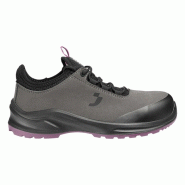 Safety Jogger - Baskets de sécurité basses véganes sans métal MODULO gris et mauve S3S http://carbonn.Fr/img/co/782.Jpg Taille 38 - 38 matière sy
