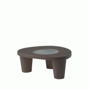 Table basse low lita de SLIDE - brun