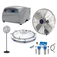 Ventilateur mobile HumiFlex - Quantor - Avec fonction vapeur, Facilité d'utilisation, Silencieux