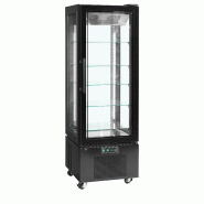 Vitrine réfrigérée UPD400-C Noir TEFCOLD