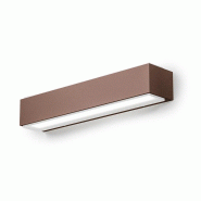 Applique Led Ges965C 20W Double Émission 922Lm 3000K En Aluminium Moulé Sous Pression Rouille - Applique D'Extérieur Ip65 - Gea Luce - marron GES965C