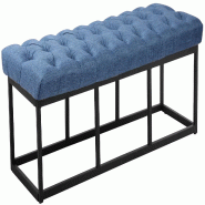 CLP Banquette Amun B Tissu Bleu/120 cm - bleu textile 307222