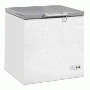 Congélateur bahut couvercle en inox 202 l l765mm 7151.1100 COMBISTEEL