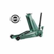 Cric rouleur hydraulique a haute levee compac 3 tonnes professionnel  référence 15474