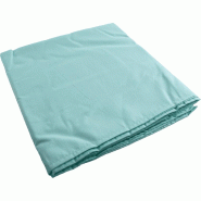 Drap plat professionnel 160x290 cm - Couleur Verte - 3770032619408