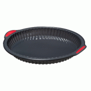 FIVE - Moule à gâteau en silicone Ø28,5 x 3,5 cm - gris JJ4368