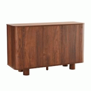 Oviala Business Buffet 3 portes moderne rectangulaire L120 cm bois foncé - marron Bois massif 113845 Oviala Business Buffet 3 portes moderne rectangulaire L120 cm bois foncé - marron Bois massif 113845