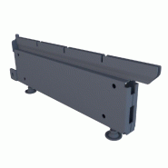Pied réglable pour montant double GP25 H11,5 cm anthracite P40 cm