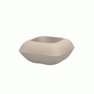 Pot de fleurs design PILLOW - granit crème Pot de fleurs design PILLOW - granit crème