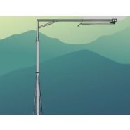 Potence ou colonne de lavage avec mât